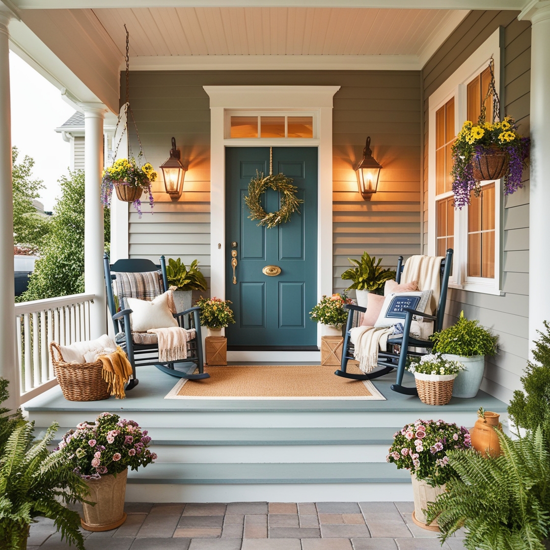 How to design a welcoming front porch?