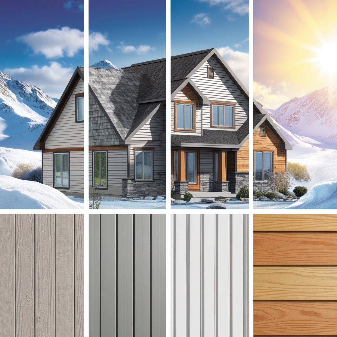 Best siding for extreme climates.