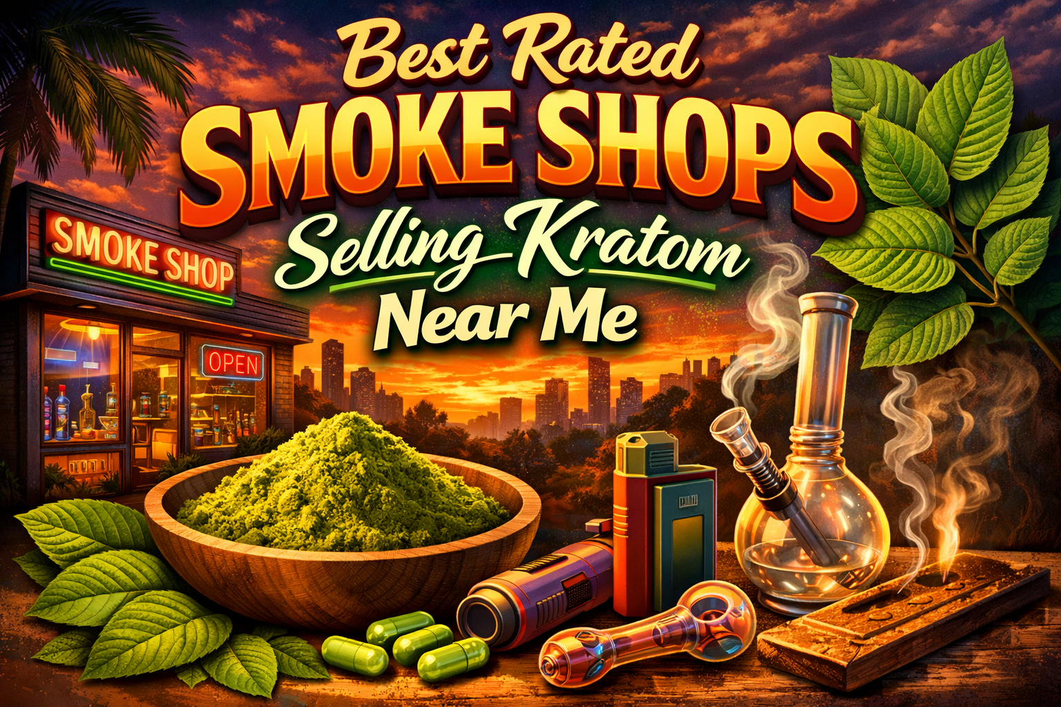 Best Rated Smoke Shops Selling Kratom Near Me