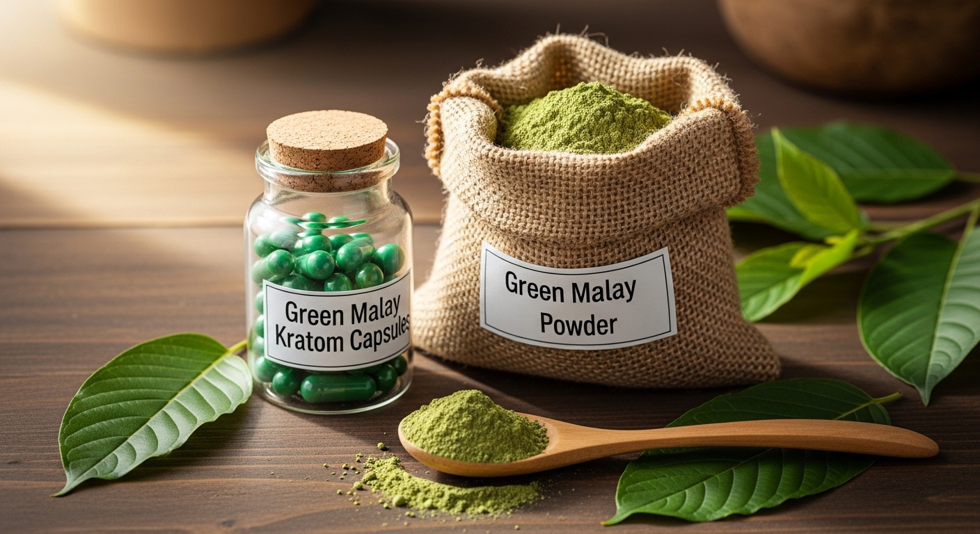 Green Malay Kratom Powder Benefits And Effects Explained