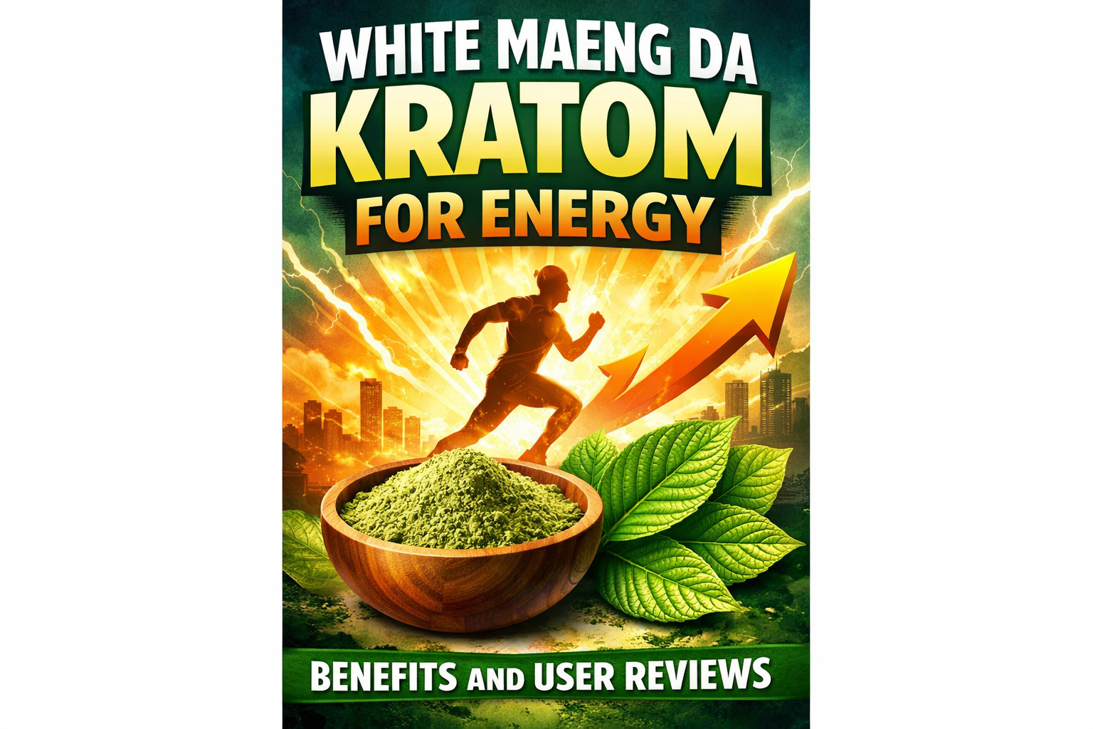 White Maeng Da Kratom for Energy: Benefits and User Reviews